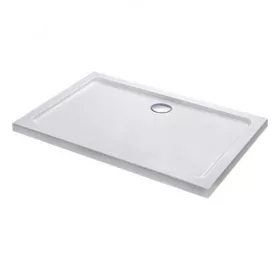   Modena Slim asimetrična akrilna tuš-kada četvrtasto-okruglog oblika, 80x120 cm
