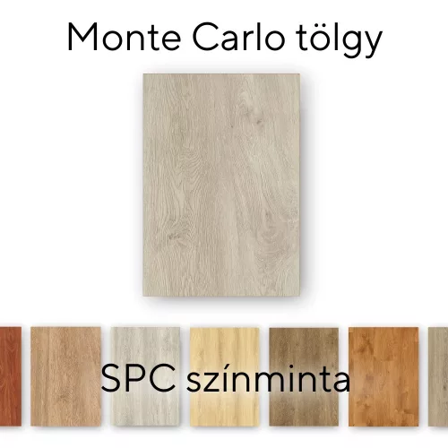 Leziter Monte Carlo hrastov vinilni SPC podni pokrivač