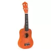 Drvena dječja gitara-ukulele, 4 najlonske žice, smeđa