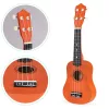 Drvena dječja gitara-ukulele, 4 najlonske žice, smeđa