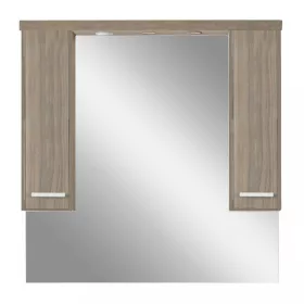 Nerva 105 cm zidni ormarić s ogledalom, hrast