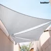 Rana sun sail, trokutasta, 3x3x3 m, siva