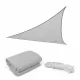 Rana sun sail, trokutasta, 4x4x4 m, siva