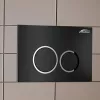 Roya 082 crna ploča za ispiranje WC-a