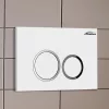 Roya 082 bijelo gumb za ispiranje WC-a
