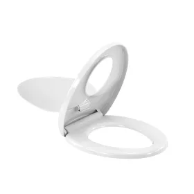   Rion 2-u-1 sjedalo za WC s adapterom, bijela plastika, meko zatvaranje