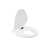 Rion 2-u-1 sjedalo za WC s adapterom, bijela plastika, meko zatvaranje