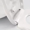 Rion 2-u-1 sjedalo za WC s adapterom, bijela plastika, meko zatvaranje