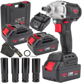 RED TECHNIC RTAKU0026 udarni ključ 20V 4Ah 380Nm