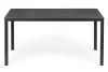 Sklopivi stol za 6 osoba, 156x78 cm, sivi polywood