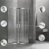 Spirit Matrix 90x90 cm zakrivljena tuš-kabineta bez tuš-tave