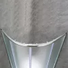 Spirit Matt 80x80 cm zakrivljena tuš-kabina s tuš-podlogom