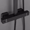 Mazama crni set s termostatskim mješaljem