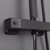 Mazama crni set s termostatskim mješaljem