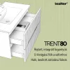 Trent 80 kupaonski ormarić s umivaonikom