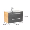 Vario Clam 80 ormar s umivaonikom