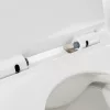 Zidna WC školjka bez rezervoara s sjedalom s mekim zatvaranjem