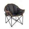Leziter ribolovni stolac, crni