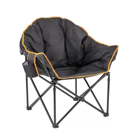 Leziter ribolovni stolac, crni