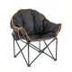 Leziter ribolovni stolac, crni