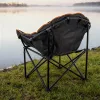 Leziter ribolovni stolac, crni