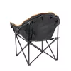 Leziter ribolovni stolac, crni