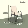 Como vrtna stolica, bež