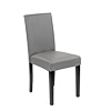 Kelly bőr étkezőszék szürke színben